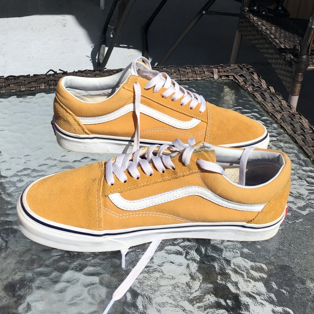 Vans Old Skool Ochre / True White Skate Sneakers